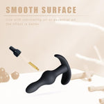 Silicone Anal Plug,Buttplug,Anal Toy For Man And Woman.Comfortable And Pleasurable Anal Toys For Long Time Wear .Premium Silicone Material Anal Sex Toys.Anal Plugs For Anal Training (Two Beads)
