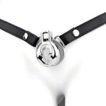 Sissy Chastity Cage With Leash And Invisible Lock Male Cock Cage Made Of Stainless Steel Chastity Devices For Binding Men'S Penis Adult Sex Toys Metal Penis Lock (1.77In)