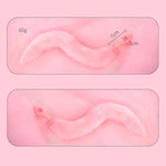 Tail Plug?Tail Butt Plug?Sex Fox Tail Anal Plug, Silicone Anal Butt Plug Furry Cosplay Anal Sex Toys For Women Men Couple Adult Product