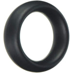 Doc Johnson OptiMALE - Tapered C-Ring - Stretchy Silicone - 40mm Unstretched Inner Diameter - Rounded Edges - Won't Dig Into Skin - Black