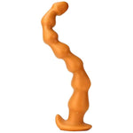 Super Long Anal Beads, Ultra Soft Liquid Silicone Anal Plug Flexible Butt Plug Prostate Massage Anal Sex Toys For Men Women Couples (L)