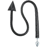 Plug With Devil'S Tail, 108 Cm Extra Long Tail With Metal Anal Plug, 2 In 1 Faux Leather Devil Sex Whip Tail Sex Toys, Fetish Cosplay Role Play Sm Sex Toy Butt Plug For Couples Women And Men Sex Life