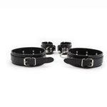 Sex Bondage Handcuffs & Thigh Cuffs Bdsm Kit, Adult Sex Toys For Women With Adjustable Handcuffs Bed Sex Restraints Set For Couples Beginner Sexual Game Play