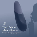Vibe Blue Ultrawave Clit Stimulator Lay On Vibrator & Romp Free X Clitoral Suction Toy - Female Sex Toys Bundle