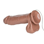 Vibrating Emperor 7 Inch Multi-Speed Dildo Vibrator With Suction Cup Brown Se-0131-02-2