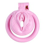 Sissy Chastity Cage Small Male Penis Cage Cock Cage Pink Sex Toy Chastity Devices Chastity Lock Design Bdsm Toys For Couples Sex (Pink)