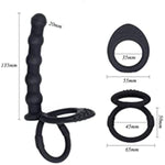 Adult Toys Silicone Wearable Butt Plug Silicone Anal Bead Trainer Anal Sex Toy Stimulator Couples Prostate Anal Sex Toys Waterproof Women Thrusting Toys