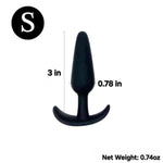 Silicone Anal Plugs, Pack Of 3 Butt Plugs Training Set For Beginners To Advanced Users With Flared Base,Prostate Sex Toys,Soft And Body-Safe, Prostate Massager, Sex Toys For Men And Women, Big Sale