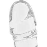 Blown 7 Inch Realistic Glass Dildo With Lube 1Oz | Glass Dildos | Realistic Dildos | Personal Intimate Massager | Adult Sex Toys