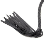 Sex Whip 39 Inches Extra Long Leather Whip Black Leather Floggers Whip Flirting Fetish Cosplay Spanking Horse Crop Whip Bdsm Kinky Restraint Bondage Sex Toy For Men Women Couples