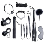Deluxe 10 Piece Bondage Set