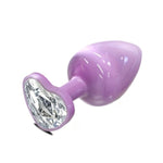 Small Butt Plug Anal Plug For Beginners,Adult Aanl Toys With Heart-Shaped Jewelry Base, G Spot Sex Toy Adult Toy For Beginner Adult Unisex Women And Men Couple