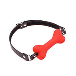 Dog Bone Mouth Gag Bdsm Bondage Adult Sex Toy With Silicone Bar Fetish Restraint Slave Sm Game Sexy Gag Adult Toy For Women Men Couples Lover Adult Games