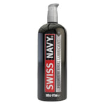 Swiss Navy Premium Anal Lubricant - 16 oz - Long-Lasting, Silicone-Based Formula - Natural Clove Fragrance - Condom Safe