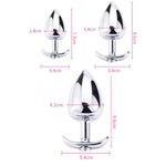 Metal Butt Plugs For Anal Dilation Training Wearable Electro Anal Plugs Prostate Massager Electric Stimulation Sm Adult Sex Toys (S)