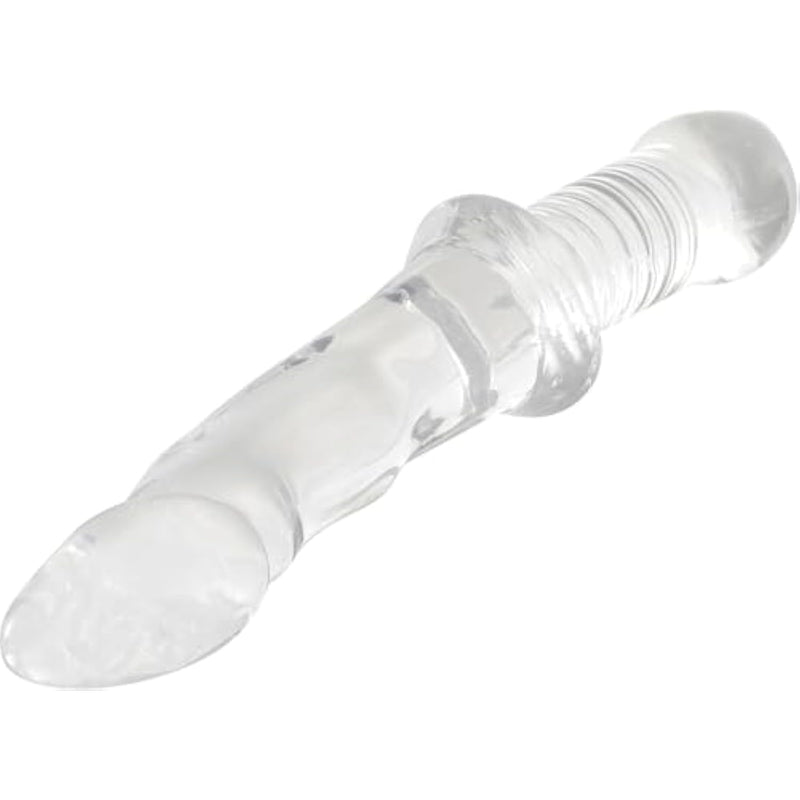 Simulated Sword Dildo, 12 In Large Crystal Prostate Massager, Anal Expander Training Masturbation, Butt Plug Sex Toy For Men And Women