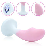 Anal Trainer 3 Pcs Silicone Anal Plug Curved Head For G-Spot Stimulation Jeweled Base Prevents Slippage Butt Plug Adult Sex Toys For Beginners Men Women Couples