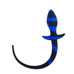 Silicone Anal Plug With Dog Puppy Tails Anal Plug Set Slave Anal Expander Women Men Sex Game Prostate Massage Anus Dilator Anal For Women Men Couples
