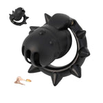 Chastity Cages With Spikes Male Cock Cages Are 3D Printed Resin Penis Cages Come In 2 Different Sizes Sex Toys Chastity Devices With Concealed Locks For Restraining Men'S Penis (1.77In,L)