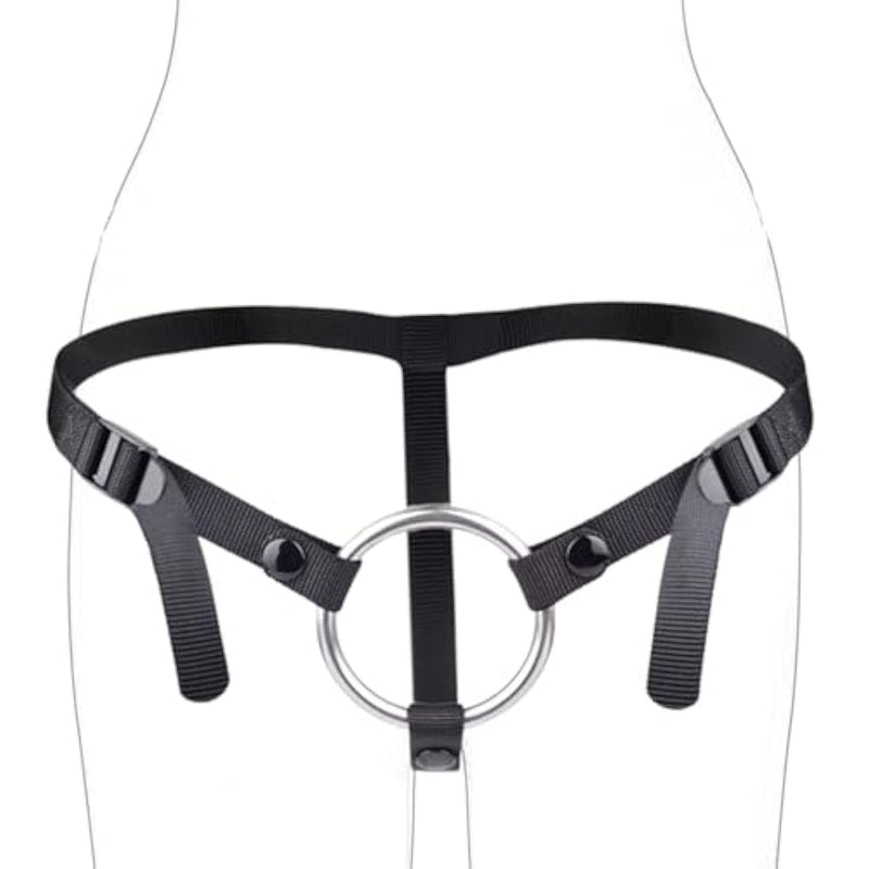Sm Chastity Belt, Pu Chastity Pants With Penis Cock Rings, Adjustable Dildo Harness, Male Chastity Device Accessory Cock Cage Set, Chastity Cage Trainer Belt Bondage Sex Toy (Xl)