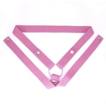Chastity Belt,Anti-Off Male Chastity Cage Strap Chastity Device Penis Cage,3 Directions Adjustable Auxiliary Belt With Scrotum Cock Rings,Sm Sex Toy Underwear For Men (Pink)