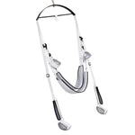Fetish Fantasy Series Adjustable Bondage Swing for Couples - White