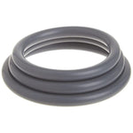 Doc Johnson OptiMALE 3 C-Ring Set for Men - Thin Stretchy Silicone Rings in Slate