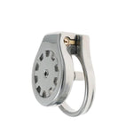 Chastity Cage, Lightweight Chastity Cage Body-Stainless Steel Penis Cage For Men Invisible Lock Adult Abstinence Penis Bondage Adult Sex Toy (40Mm/1.57In)