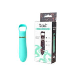 Vibrating Bullet - Portable & Discreet, Waterproof Design With Magnetic Charging, Includes Convenient Carry Bag, Skin-Safe Silicone, For Couples, Compact & Travel-Friendly (Blue)