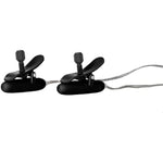 Novelties Nipple Play Vibrating Heated Nipple Teasers, Black