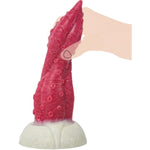 Silicone Animal Dildo, 7.87 Inch Thrust Red Silicone Anal Docking Plug Sensory Toy For Male And Female