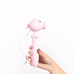 Natalie'S Toy Box Lick N' Stick Clit Flicker & G-Spot Vibrator, Dual Motor 2In1 Rechargeable Waterproof Massager For Clitoral Vaginal & Anal Stimulation, 20 Functions, Abs Silicone Adult Sex Toy