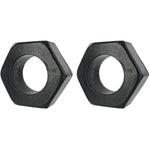 Hexnut Cock Ring - Black (Pack Of 2)