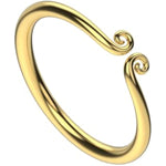 Stainless Steel Penis Ring For Mens In 7 Large Different Sizes Metal Cock Rings Sm Chastity Bondage Sex Toys For Men And Couples Pleasure (Gold,50Mm)