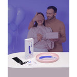 Hyphy G Spot Vibrator For Clitoris Vagina Dual Stimulator For Women + Personal Lubricant Privacy Water-Based Lube Non-Sticky Lubrication For Men, Women And Couples