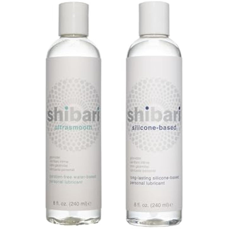 Smooth And Gentle Essentials, Personal Lubricants, Hypoallergenic Water-Based And Long-Lasting Silicone-Based Lubricant, Lube For Men, Women, And Couples, Free Of Glycerin, Parabens And Fragr