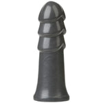 Doc Johnson American Bombshell - B-7 Warhead - Vac-U-Lock Compatible Dildo - for Adults Only, Gunmetal Grey