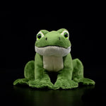 Realistic Stuffed Frog-Green 6.3",Frog Plush Toy, Frog Plushies,Soft Frog Stuffed Animal,Girl Toys,Frogs For Gifts For Kids