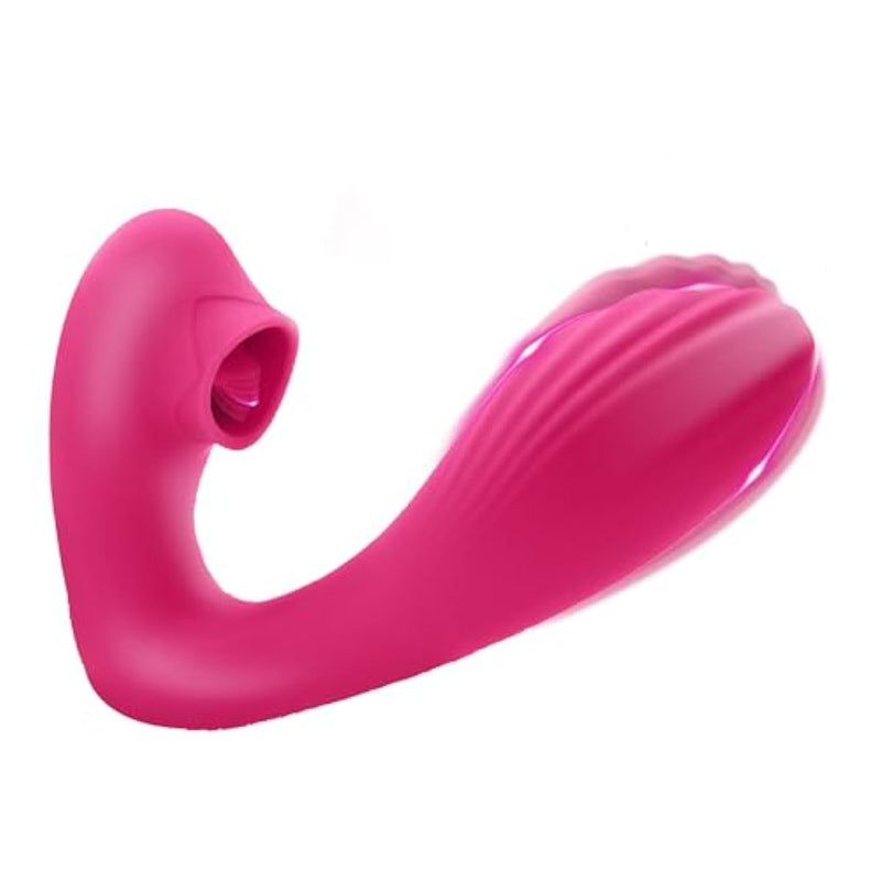 Sex Toys Clitoral Licking G Spot Vibrator, Tongue Adult Toys For Women Couple Play, Vibrating Sex Toy For Double Stimulation