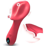 Vibrator Wand Women Sex Toys - 3 In 1 Clitoris Vagina Labia Vibrator, Lcd Clitoral Stimulator 9 Vibration, Vibrating Nipple Bullet Female Adult Sex Toy, Sexual Stimulation For Women Pleasure