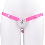 Chastity Devices Clip With Auxiliary Strap Flat Negative Chastity Belt Locked Cock Cage Adult Penis Sm Bondage Sissy Sex Toys For Men & Gay (Pink 3233)