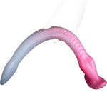 Extra-Length Gradient Silicone Octopus Tentacle Dildo with Anchor Base and Textured Bumps for G-Spot and Prostate Massager