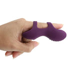 Vibrating Finger Sleeve - Hypoallergenic Silicone Toy For Intense Pleasure | Usb Rechargeable | Quiet & Ripple Design | Perfect For Foreplay & Solo Play | Hypoallergenic