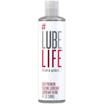 Lubelife Silky Premium Silicone Lubricant, Extra Cushiony, Silky Smooth, Luxe Formula For Women, Men, And Couples, Unscented, Non-Sticky And Water-Resistant, 8Oz