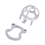 Men'S Virginity Lock Belt Male Chastity Cock Cage Anti-Off Ring F004 (For Testis Separation Base Ring?31Mm/ 1.22’’)