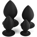 Silicone Large Suction Cup Anal Plug Stimulation Anal Massager Adult Sex Toy For Couple(L)