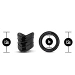 Stay Hard Beef Ball Stretcher Snug X Long Male Enhancement Ring, Sex Toy For Men, Sex Toy For Couples, Black