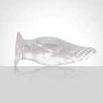Big Butt Plug, Mango Shaped Silicone Butt Plug, Soft Prostate Massager, Anal Dilator With Powerful Suction Cup For Hands Free Play Sex Toy For Women Male Masturbation(M)