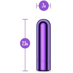 Sex Toys – Kool Vibes Mini Bullet Vibrator – 2.5 Inch Discreet Travel-Friendly Clitoral Stimulator – 10 Vibration Modes With Effortless One Button Control – Women, Couples – Grape