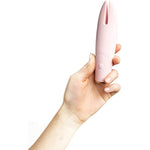 Share Satisfaction Swipe - Clitoral Vibrator With 8 Vibration Modes, Dual Tipped For Maximum Stimulation, Quiet, Silicone, Splashproof, Usb Rechargeable - Pink